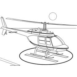 Malvorlage: Hubschrauber (Transport) #136031 - Kostenlose Malvorlagen zum Ausdrucken