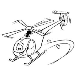 Malvorlage: Hubschrauber (Transport) #136032 - Kostenlose Malvorlagen zum Ausdrucken