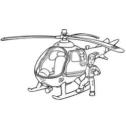 Malvorlage: Hubschrauber (Transport) #136041 - Kostenlose Malvorlagen zum Ausdrucken