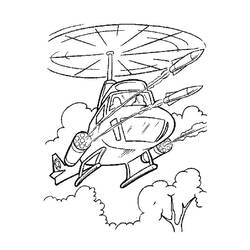 Malvorlage: Hubschrauber (Transport) #136052 - Kostenlose Malvorlagen zum Ausdrucken