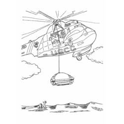Malvorlage: Hubschrauber (Transport) #136069 - Kostenlose Malvorlagen zum Ausdrucken