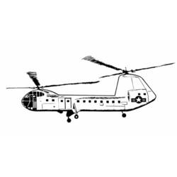 Malvorlage: Hubschrauber (Transport) #136074 - Kostenlose Malvorlagen zum Ausdrucken