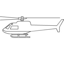 Malvorlage: Hubschrauber (Transport) #136079 - Kostenlose Malvorlagen zum Ausdrucken