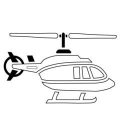 Malvorlage: Hubschrauber (Transport) #136089 - Kostenlose Malvorlagen zum Ausdrucken