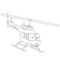 Malvorlage: Hubschrauber (Transport) #136091 - Kostenlose Malvorlagen zum Ausdrucken