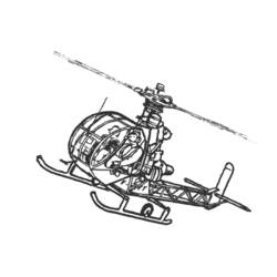 Malvorlage: Hubschrauber (Transport) #136093 - Kostenlose Malvorlagen zum Ausdrucken