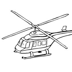Malvorlage: Hubschrauber (Transport) #136098 - Kostenlose Malvorlagen zum Ausdrucken