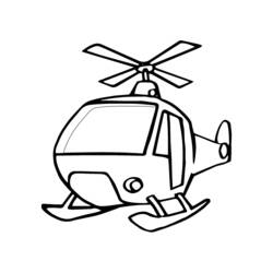 Malvorlage: Hubschrauber (Transport) #136100 - Kostenlose Malvorlagen zum Ausdrucken