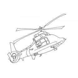 Malvorlage: Hubschrauber (Transport) #136114 - Kostenlose Malvorlagen zum Ausdrucken