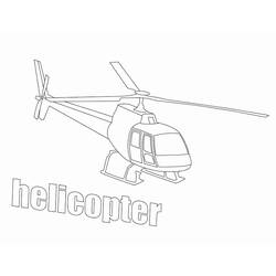 Malvorlage: Hubschrauber (Transport) #136123 - Kostenlose Malvorlagen zum Ausdrucken