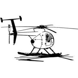 Malvorlage: Hubschrauber (Transport) #136139 - Kostenlose Malvorlagen zum Ausdrucken