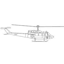 Malvorlage: Hubschrauber (Transport) #136143 - Kostenlose Malvorlagen zum Ausdrucken