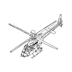 Malvorlage: Hubschrauber (Transport) #136145 - Kostenlose Malvorlagen zum Ausdrucken