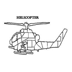 Malvorlage: Hubschrauber (Transport) #136154 - Kostenlose Malvorlagen zum Ausdrucken
