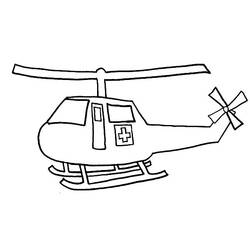 Malvorlage: Hubschrauber (Transport) #136219 - Kostenlose Malvorlagen zum Ausdrucken