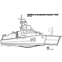 Malvorlage: Kriegsschiff (Transport) #138467 - Kostenlose Malvorlagen zum Ausdrucken