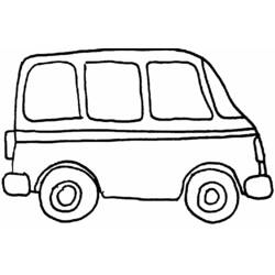 Malvorlage: Lieferwagen (Transport) #145100 - Kostenlose Malvorlagen zum Ausdrucken