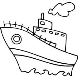 Malvorlage: Liner / Kreuzfahrtschiff (Transport) #140689 - Kostenlose Malvorlagen zum Ausdrucken