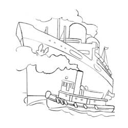 Malvorlage: Liner / Kreuzfahrtschiff (Transport) #140809 - Kostenlose Malvorlagen zum Ausdrucken