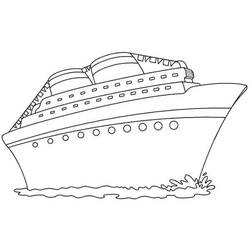 Malvorlage: Liner / Kreuzfahrtschiff (Transport) #140814 - Kostenlose Malvorlagen zum Ausdrucken