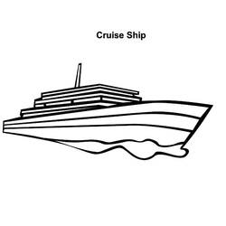 Malvorlage: Liner / Kreuzfahrtschiff (Transport) #140877 - Kostenlose Malvorlagen zum Ausdrucken
