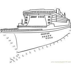 Malvorlage: Liner / Kreuzfahrtschiff (Transport) #140931 - Kostenlose Malvorlagen zum Ausdrucken