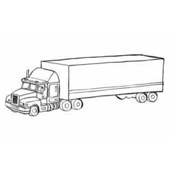 Malvorlage: LKW (Transport) #135550 - Kostenlose Malvorlagen zum Ausdrucken