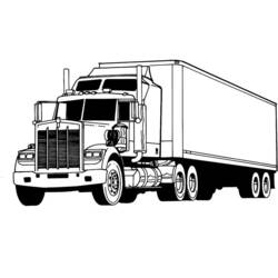 Malvorlage: LKW (Transport) #135560 - Kostenlose Malvorlagen zum Ausdrucken