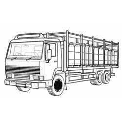 Malvorlage: LKW (Transport) #135574 - Kostenlose Malvorlagen zum Ausdrucken