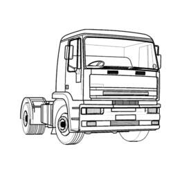 Malvorlage: LKW (Transport) #135582 - Kostenlose Malvorlagen zum Ausdrucken