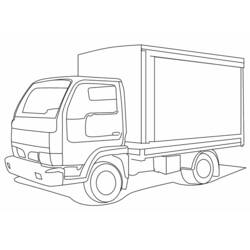 Malvorlage: LKW (Transport) #135604 - Kostenlose Malvorlagen zum Ausdrucken