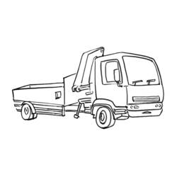 Malvorlage: LKW (Transport) #135690 - Kostenlose Malvorlagen zum Ausdrucken