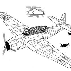 Malvorlage: Militärflugzeug (Transport) #141037 - Kostenlose Malvorlagen zum Ausdrucken