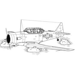 Malvorlage: Militärflugzeug (Transport) #141090 - Kostenlose Malvorlagen zum Ausdrucken