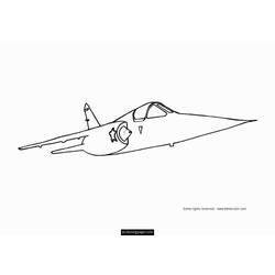 Malvorlage: Militärflugzeug (Transport) #141091 - Kostenlose Malvorlagen zum Ausdrucken