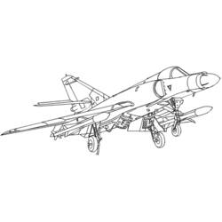 Malvorlage: Militärflugzeug (Transport) #141093 - Kostenlose Malvorlagen zum Ausdrucken