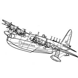 Malvorlage: Militärflugzeug (Transport) #141140 - Kostenlose Malvorlagen zum Ausdrucken