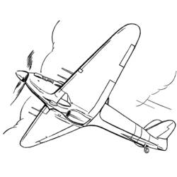 Malvorlage: Militärflugzeug (Transport) #141211 - Kostenlose Malvorlagen zum Ausdrucken