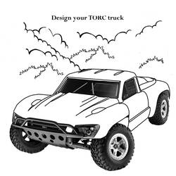 Malvorlage: Monster Truck (Transport) #141365 - Kostenlose Malvorlagen zum Ausdrucken