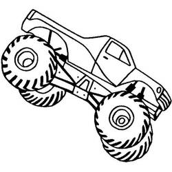 Malvorlage: Monster Truck (Transport) #141390 - Kostenlose Malvorlagen zum Ausdrucken