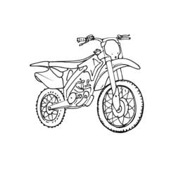 Malvorlage: Moto-Cross (Transport) #136499 - Kostenlose Malvorlagen zum Ausdrucken