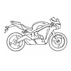 Malvorlage: Moto-Cross (Transport) #136514 - Kostenlose Malvorlagen zum Ausdrucken