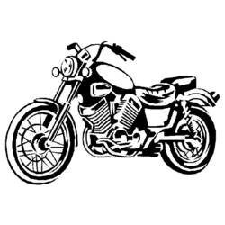 Malvorlage: Motorrad (Transport) #136266 - Kostenlose Malvorlagen zum Ausdrucken