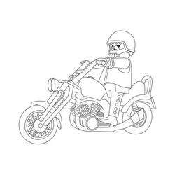 Malvorlage: Motorrad (Transport) #136299 - Kostenlose Malvorlagen zum Ausdrucken