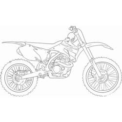 Malvorlage: Motorrad (Transport) #136304 - Kostenlose Malvorlagen zum Ausdrucken