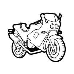 Malvorlage: Motorrad (Transport) #136308 - Kostenlose Malvorlagen zum Ausdrucken