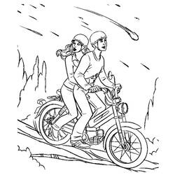 Malvorlage: Motorrad (Transport) #136324 - Kostenlose Malvorlagen zum Ausdrucken