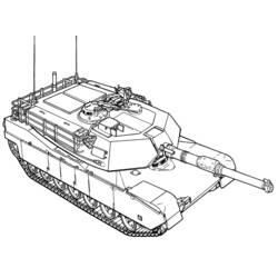 Malvorlage: Panzer (Transport) #138002 - Kostenlose Malvorlagen zum Ausdrucken