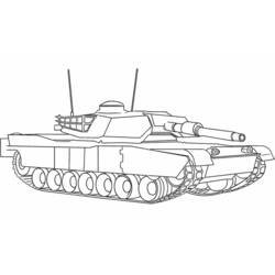 Malvorlage: Panzer (Transport) #138008 - Kostenlose Malvorlagen zum Ausdrucken