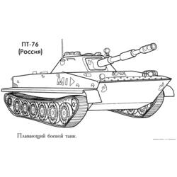 Malvorlage: Panzer (Transport) #138013 - Kostenlose Malvorlagen zum Ausdrucken